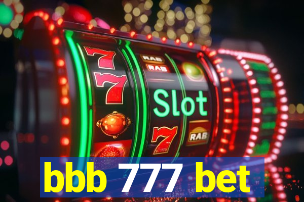 bbb 777 bet